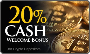 Welcome Bonus Crypto 20 percent